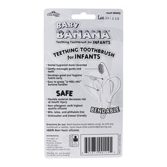 Baby Banana Infant Teething Toothbrush (Banana Brush)