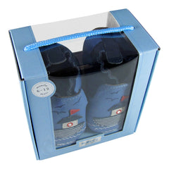 Chug Chug Soft Soles 6-12 months - Ocean Blue (Robeez)