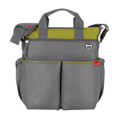 Duo Signature Diaper Bag Charcoal/ Lime (Skip Hop)