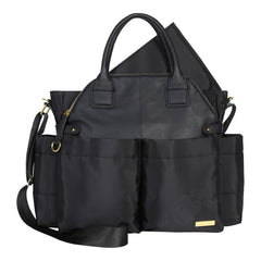Chelsea Downtown Chic Diaper Satchel Black (Skip Hop)