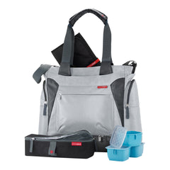 Bento Meal-to-Go Diaper Bag Platinum (Skip Hop)
