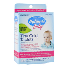 Baby Tiny Cold Tablets - 125 tab (Hyland's)
