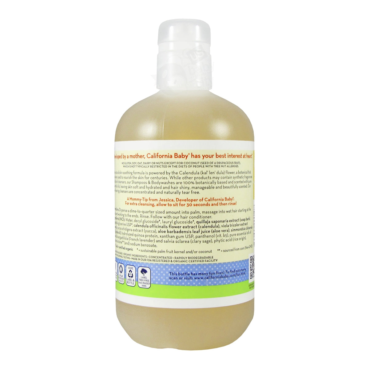 Calendula Shampoo & Body Wash - 19 oz. (California Baby)