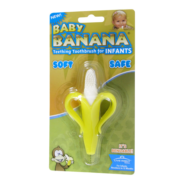 Baby Banana Infant Teething Toothbrush (Banana Brush)