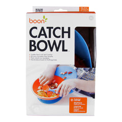 Catch Bowl Toddler Bowl with Spill Catcher - Blue/Orange (Boon)