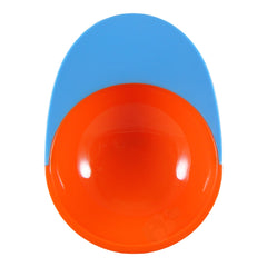 Catch Bowl Toddler Bowl with Spill Catcher - Blue/Orange (Boon)