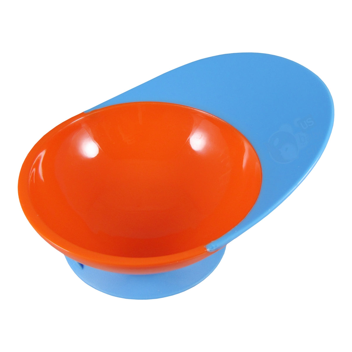 Catch Bowl Toddler Bowl with Spill Catcher - Blue/Orange (Boon)