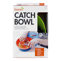 Catch Bowl Toddler Bowl with Spill Catcher - Green/Blue (Boon)