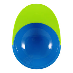 Catch Bowl Toddler Bowl with Spill Catcher - Green/Blue (Boon)