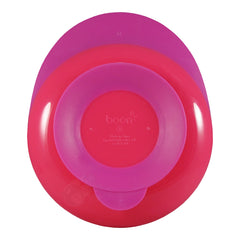 Catch Plate Toddler Plate with Spill Catcher - Pink/Purple (Boon)