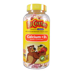 Calclium + Vitamin D3 - 200 gummy bears (L'il Critters)