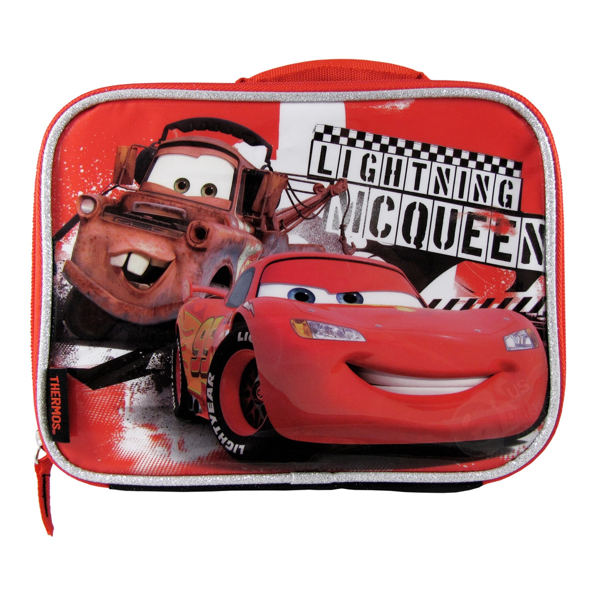 Cars Lightning McQueen Insulated Soft Lunch Kit (Thermos)