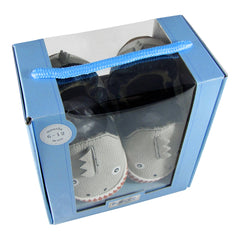 Dino Dan Soft Soles 6-12 months - Grey (Robeez)