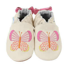 Butterfly Kisses Soft Soles 12-18 months - White (Robeez)