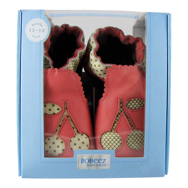 Cherry Soft Soles 12-18 months - Sorbet (Robeez)