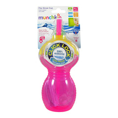 Click Lock Flip Straw Cup - 9 oz (Munchkin)