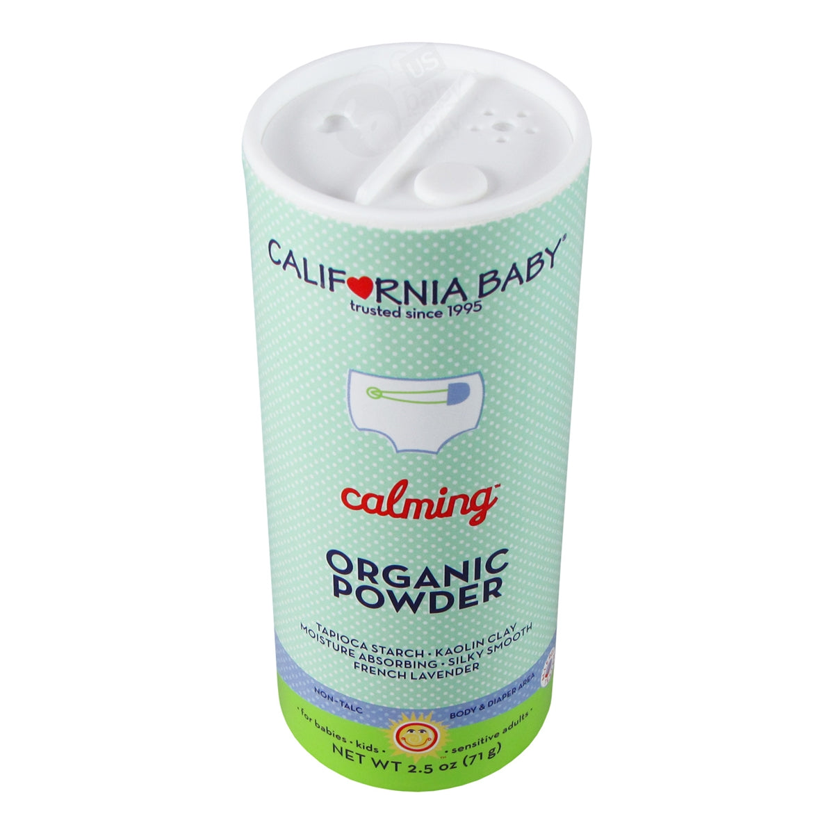 Calming Organic Powder - 2.5 oz. (California Baby)