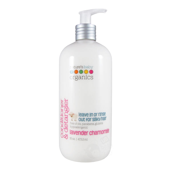 Conditioner & Detangler Lavender Chamomile - 16 oz. (Nature's Baby Organics)