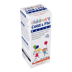 Children's Cold & Flu - 1 oz. (NatraBio)