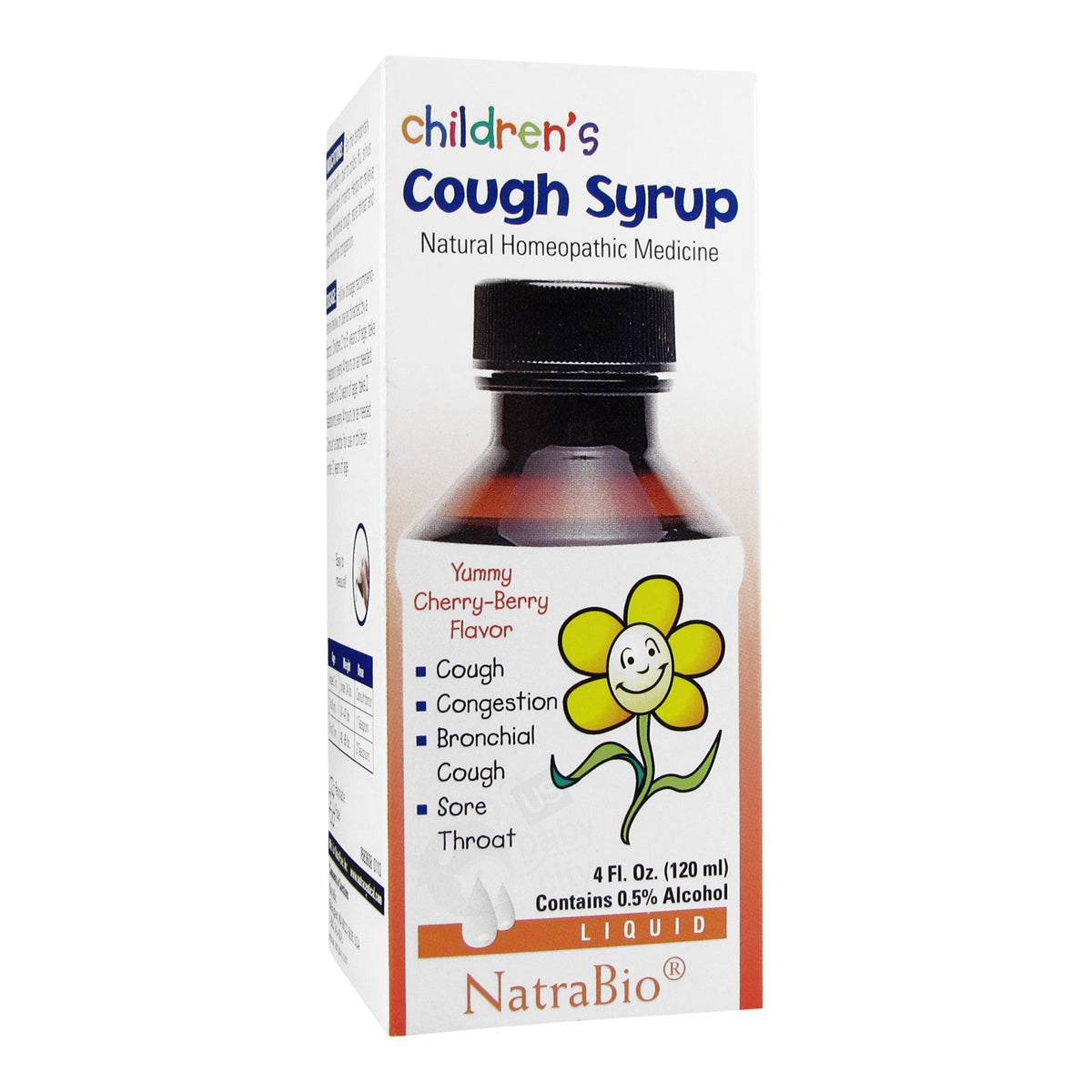 Children's Cough Syrup - 4 oz. (NatraBio)
